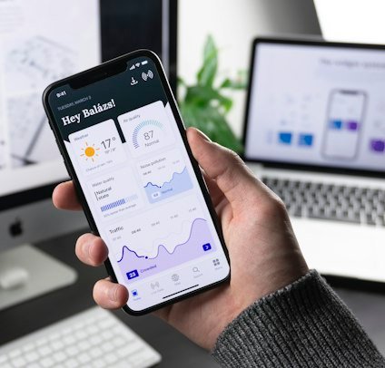 Testing a mobile app and website